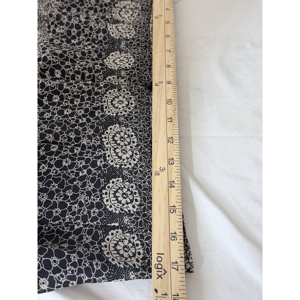 VTG 90s Skirt Womens 14 Floral Button Midi Boho Gypsy Cottagecore Whimsy - Picture 9 of 11